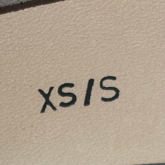 Auruem No 2 Chocolate Suede And Gold Studded Belt Size XS/S - Picture 4 of 7